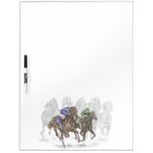 Chevaux de course à la galopante