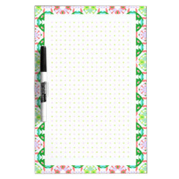 Tableau Effaçable À Sec Green Dot Grid BuJo College Girl School Planner
