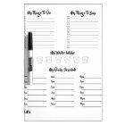 Mon conseil sec d'effacement de planificateur