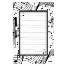 Notes de musique cool