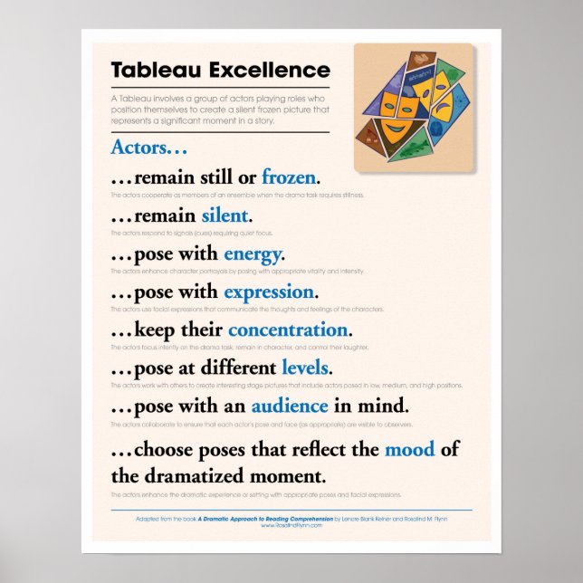 Tableau Excellence Poster (Front)