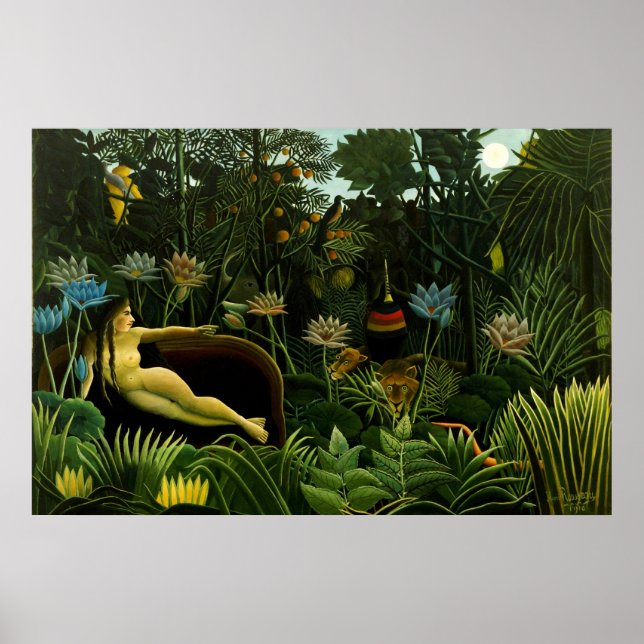 Tableau Henri Rousseau (Devant)
