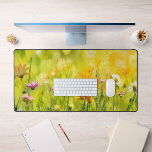 Tableau Impressionniste de Prairie de Fleurs Sauva