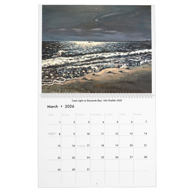 Tableau Kitt Shaffer 2020 Calendrier (Mar 2026)