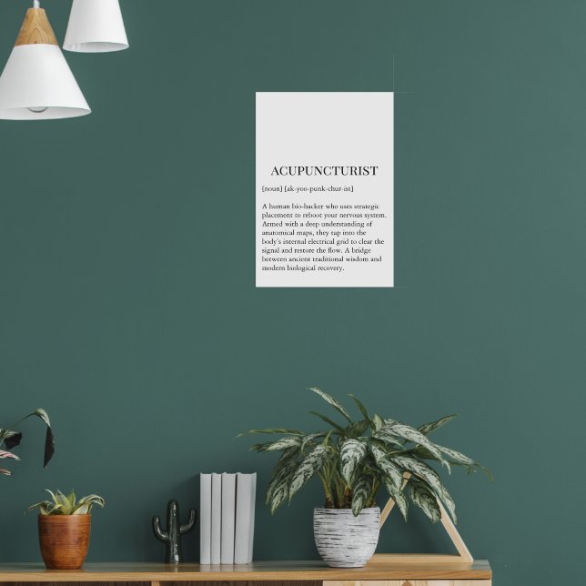 Tableau mural d'acupuncture Tableau mural d'acupun (Salon 1)