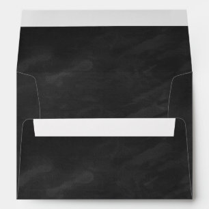 tableau noir enveloppes modernes
