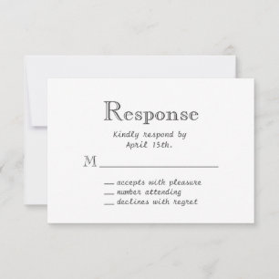 Tableau noir floral de printemps RSVP