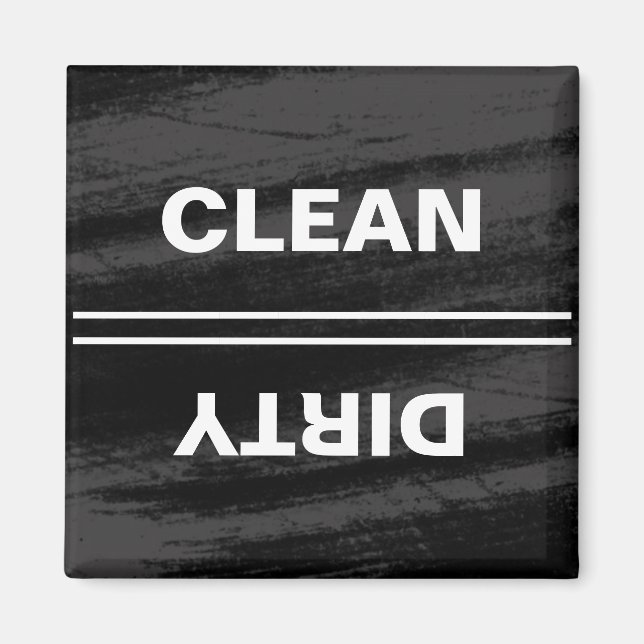 Tableau noir Lave-vaisselle moderne Magnet (Devant)