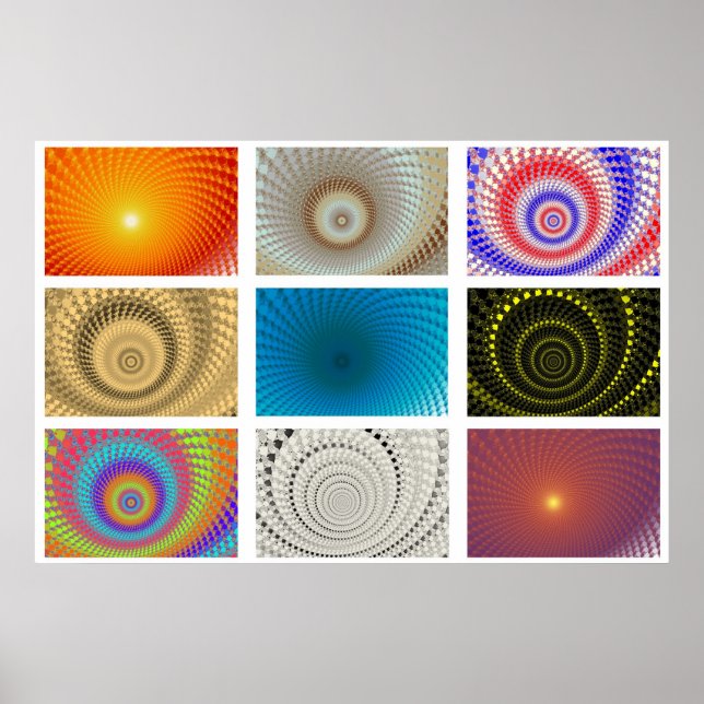 Tableau of Circles Poster (Front)