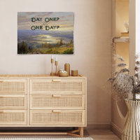 Tableau Paysage Poster des citations motivationnel
