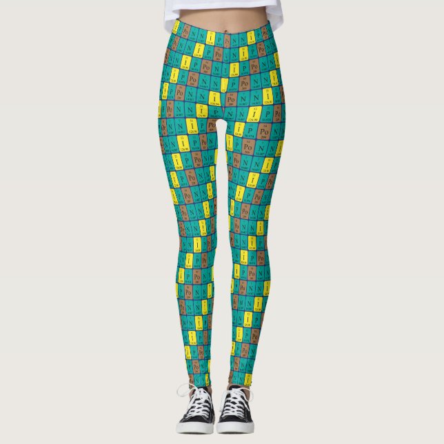 Tableau périodique Nippon leggings patriotiques 5 (Devant)
