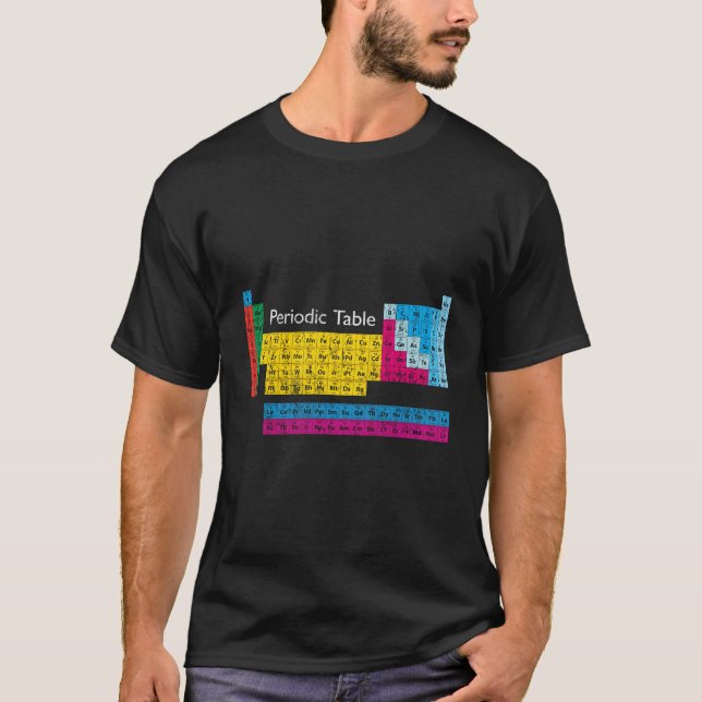 Tableau Périodique Rétro Sweat - shirt à capuche D (Devant)