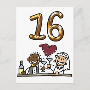 Tableau personnalisé Numéro 16 Cartes postales