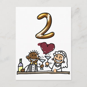 Tableau personnalisé Numéro 2 Cartes postales
