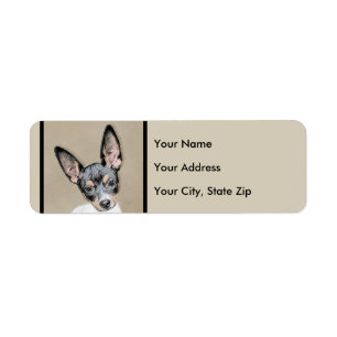 Tableau Rat Terrier - Cute Original Chien Art