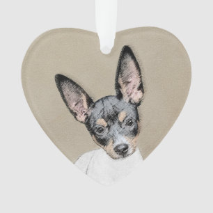 Tableau Rat Terrier - Cute Original Chien Art