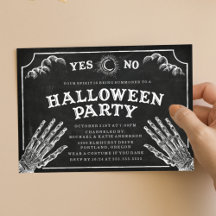 Tableau Spirite | Invitation à une Soirée Hallowee
