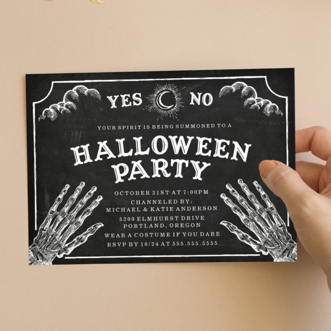 Tableau Spirite | Invitation à une Soirée Hallowee (Créateur téléchargé)