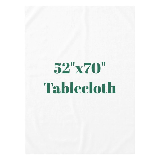 Tablecloth 52"x70"   (Front)