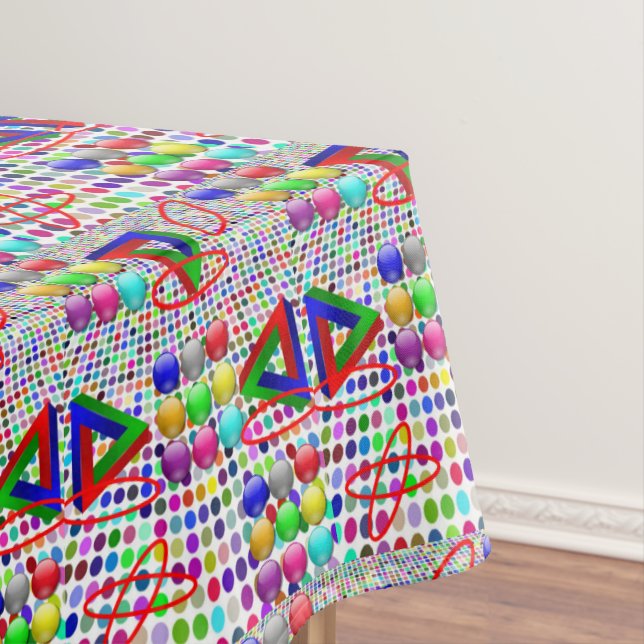 Tablecloth Abstract (In Situ)