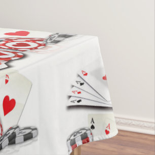 Tablecloth Ace Hearts