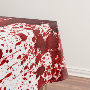 Tablecloth Blood Splatter Vampire Gothic