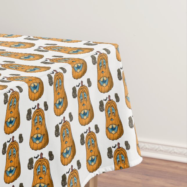 Tablecloth Halloween, Pumpkin (In Situ)