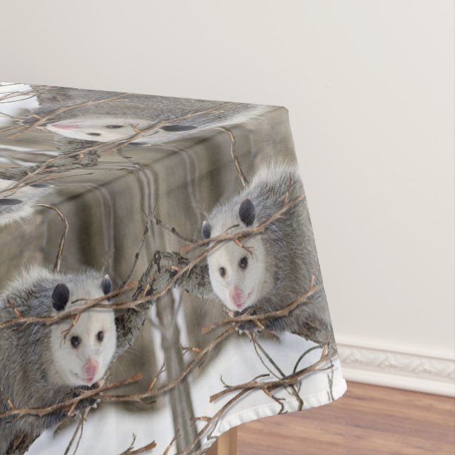 Tablecloth Opossum Nature (In Situ)