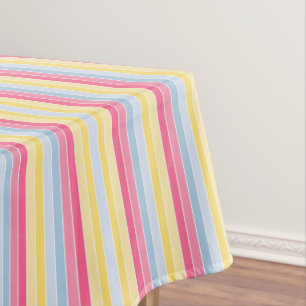 Tablecloth Pastel Stripe