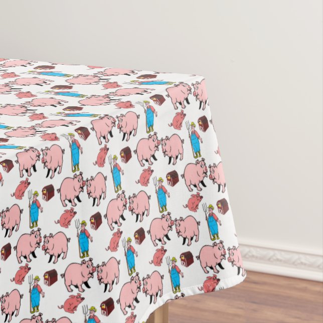Tablecloth Pigs (In Situ)