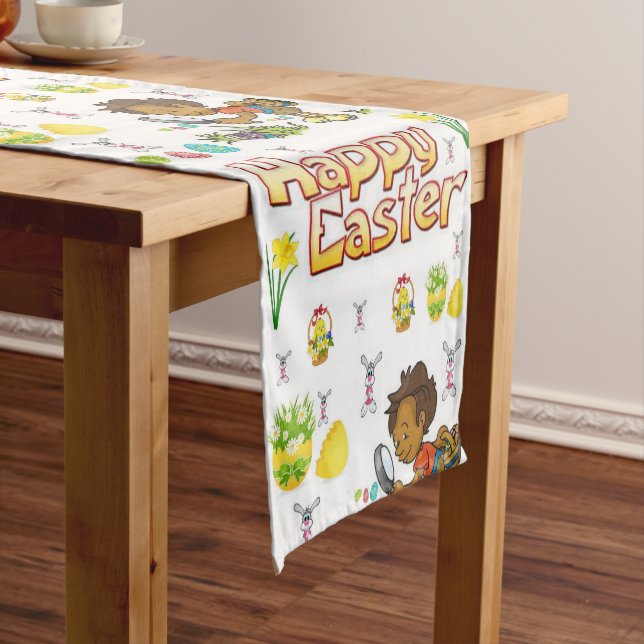 Tablecloth Runner Easter (In Situ)
