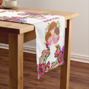Tablecloth Runner Mother's Day