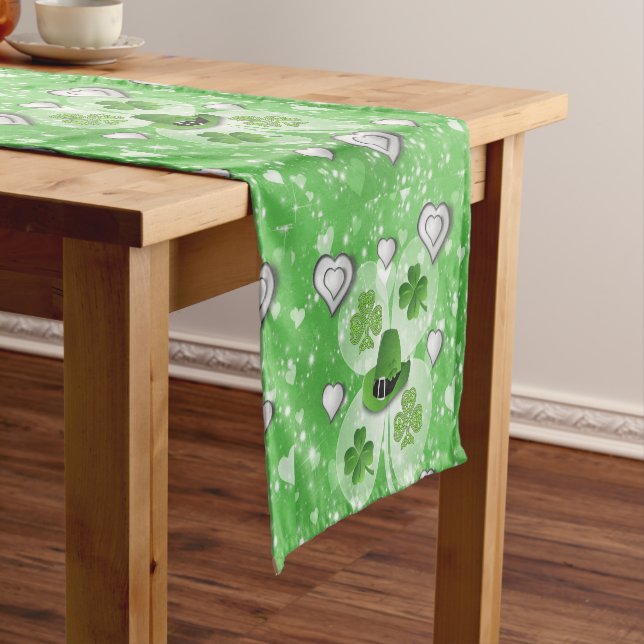 Tablecloth Runner St. Patrick's Day (In Situ)