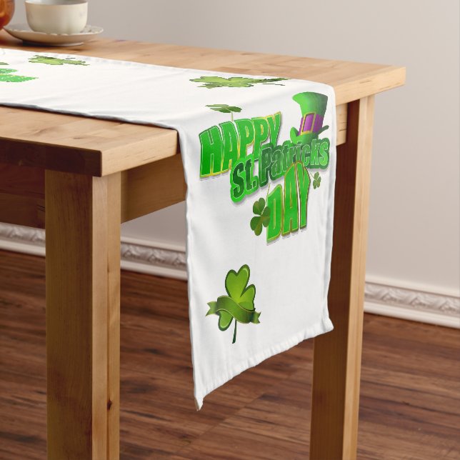 Tablecloth Runner St. Patrick's Day (In Situ)