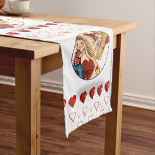 Tablecloth Runner Valentines