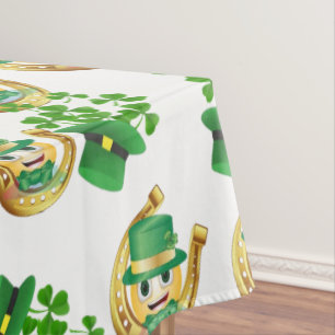 Tablecloth Saint Patrick's Day Horseshoe