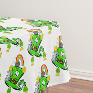 Tablecloth Saint Patrick's Day Rabbit