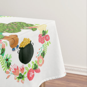 Tablecloth Saint Patrick's Day Teddy Bear