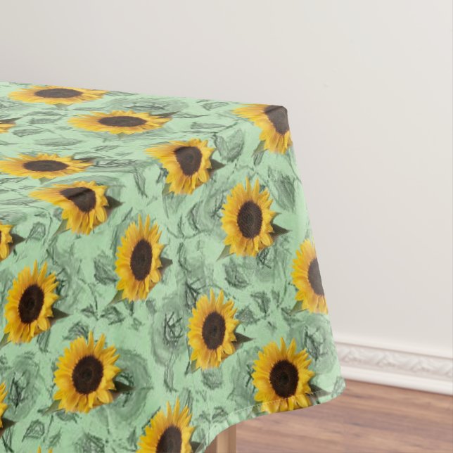 Tablecloth Sunflowers (In Situ)