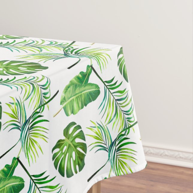 Tablecloth-Tropical Leaves Tablecloth (In Situ)