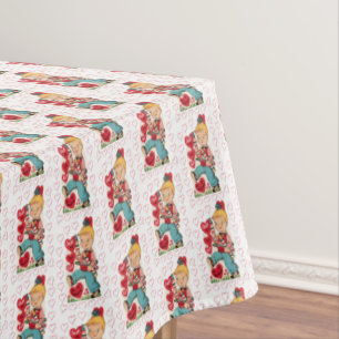 Tablecloth Valentine's Day