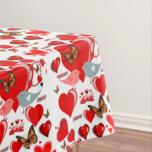 Tablecloth Valentine's Day