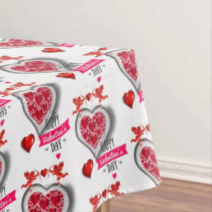 Tablecloth Valentine's Day