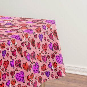 Tablecloth Valentine's Day