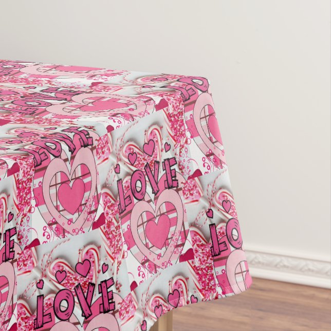 Tablecloth Valentine's Day Love (In Situ)