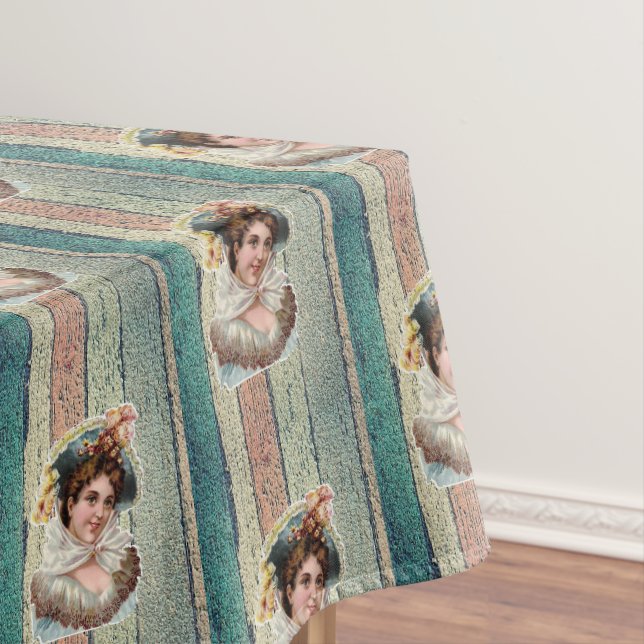 Tablecloth Victorian Lady (In Situ)
