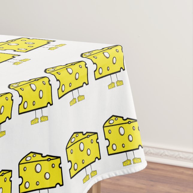 Tablecloth White Cheese Yellow (In Situ)