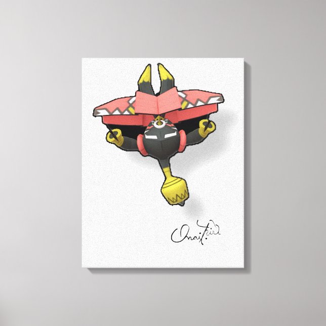 Tables Related to Pokémon GO. Canvas Print (Front)