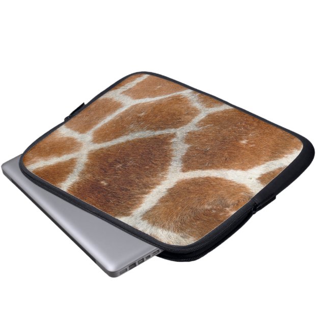Tablet & Laptop Sleeve - Giraffe Fur Live (Front Bottom)
