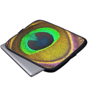 Tablet & Laptop Sleeve - Peacock Feather